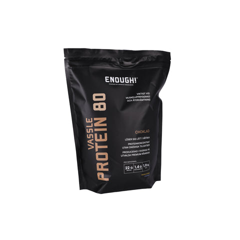 Enough Proteinkoncentrat 80 Choklad 1kg NYHET!