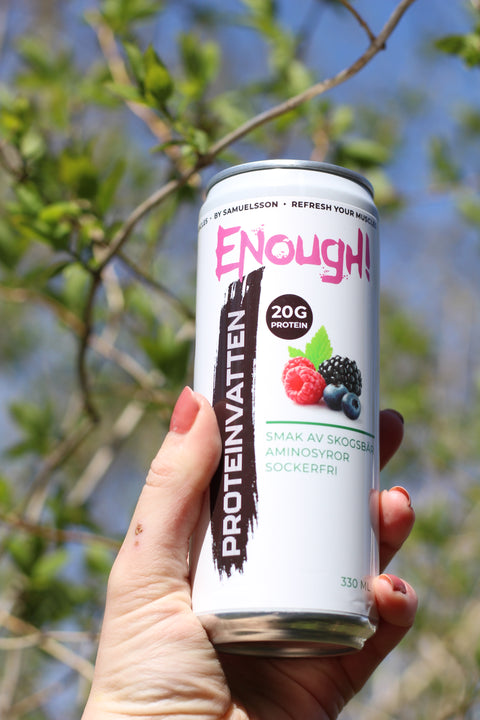 Enough Proteinvatten Smak av Skogsbär 6-pack