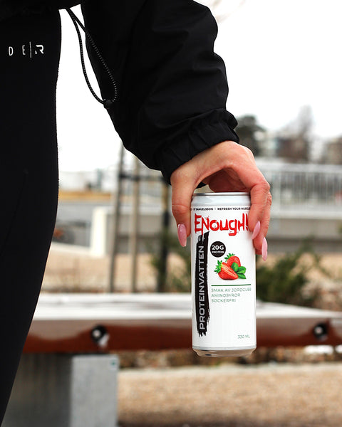 Enough Proteinvatten Smak av Jordgubb 6 pack