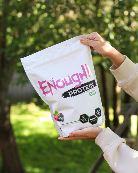 Enough Proteinkoncentrat 80 Skogsbär 1kg