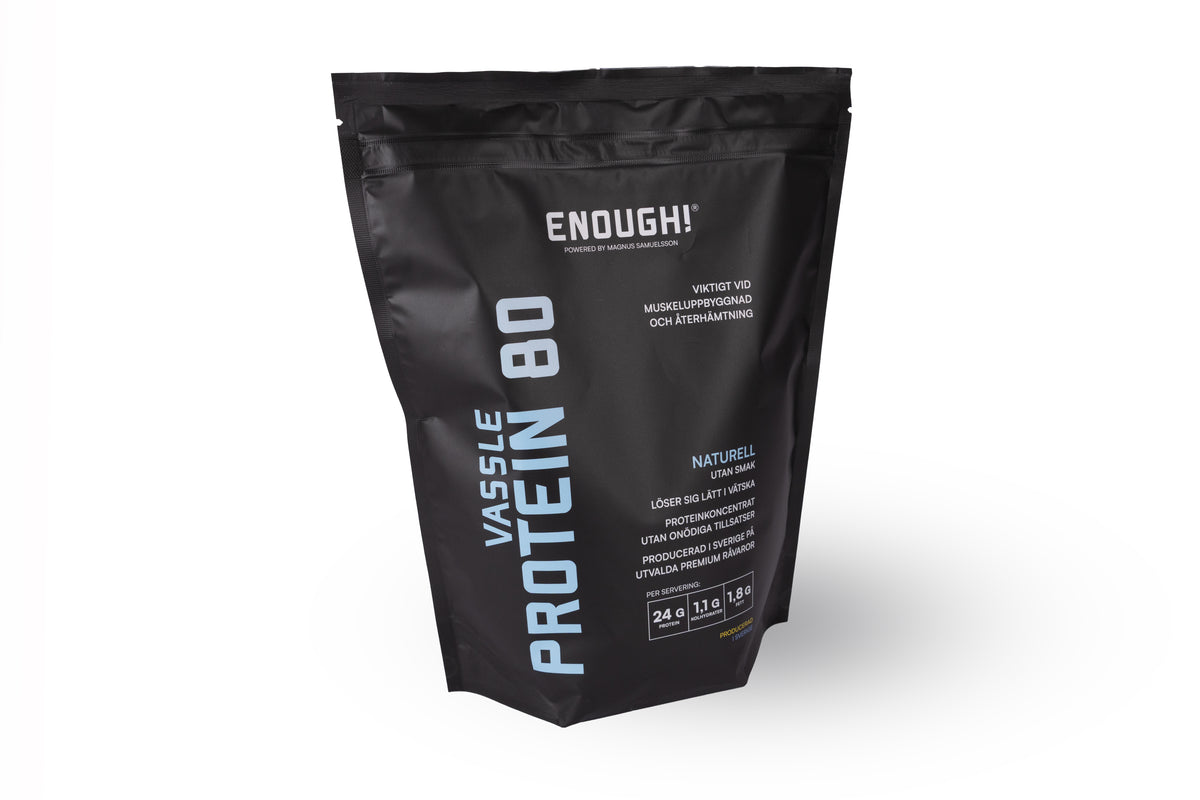 Enough Proteinkoncentrat Naturell 80 1 kg