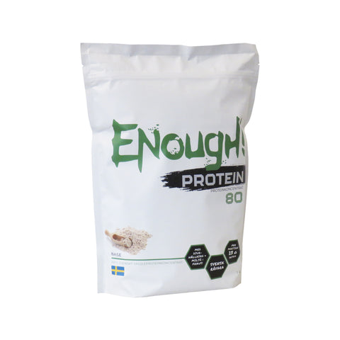 Enough Proteinkoncentrat Base 80 Naturell 1kg