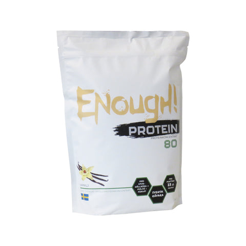 Enough Proteinkoncentrat 80 Vanilj 1kg