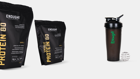 Gratis shaker vid köp av 2 kg proteinpulver