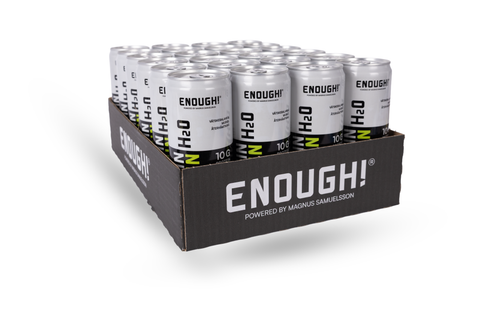 Enough Protein & Vitamin H2O Mango/Lime 24-pack