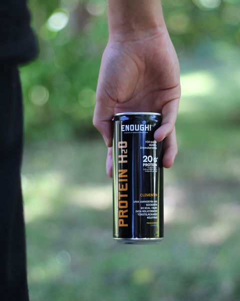 Enough Proteinvatten Smak av Clementin 24-pack NYHET!