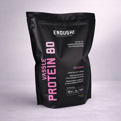 Proteinkoncentrat med smak av Skogsbär från Enough
