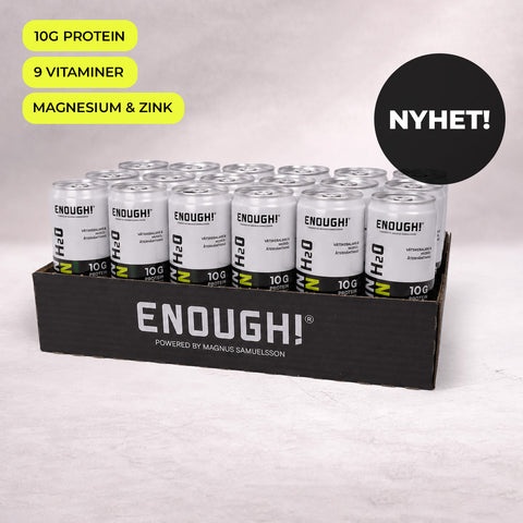 Enough Protein & Vitamin H2O Mango/Lime 24-pack